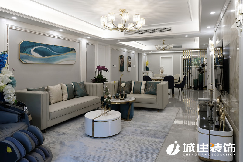 柳營花園小區(qū)190平米現(xiàn)代輕奢風(fēng)格裝修案例圖 柳營花園小區(qū)190平米現(xiàn)代輕奢風(fēng)格裝修案例圖